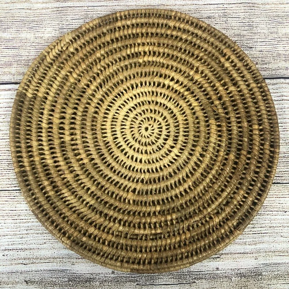 Woven Wicker Rattan 14.5